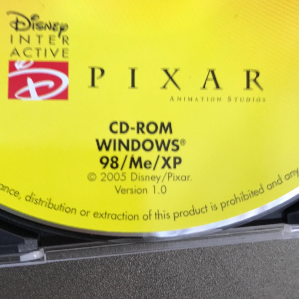 Disney Pixar Incredibles PC-CD ROM Print Studio